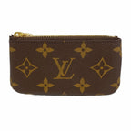 Louis Vuitton Coin Case Monogram Pochette Cles Brown