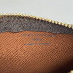 Louis Vuitton Coin Case Monogram Pochette Cles Brown — view 4