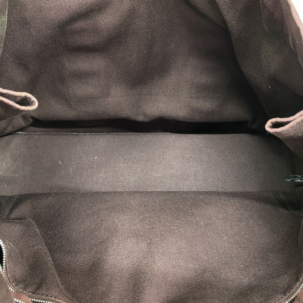 Hermes Tote Fourre Tout MM Canvas Brown Silver — view 4