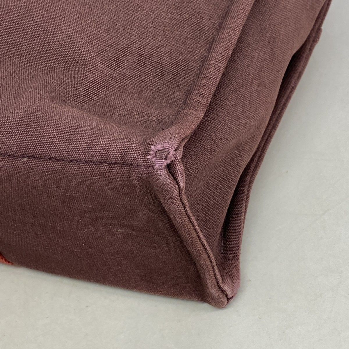Hermes Tote Fourre Tout MM Canvas Brown Silver — view 6