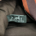 Hermes Tote Fourre Tout MM Canvas Brown Silver — view 5