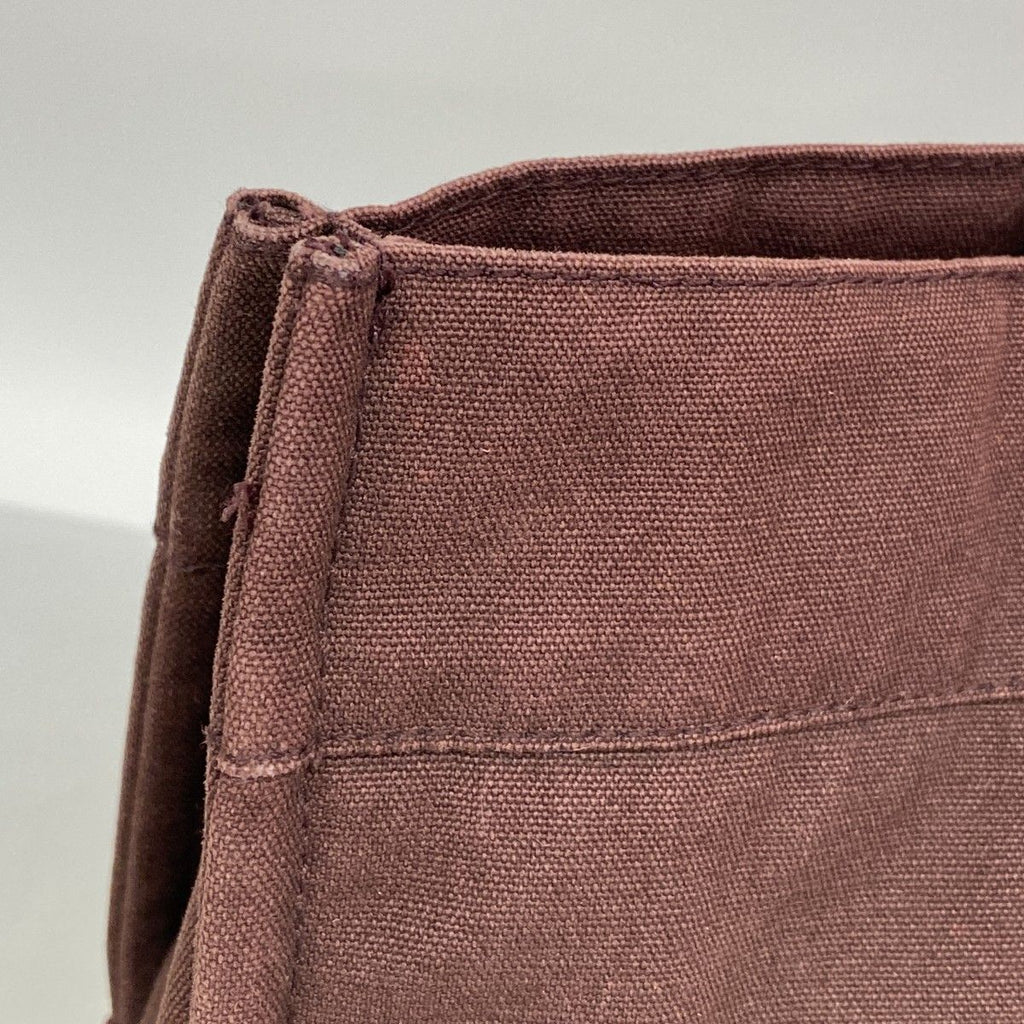 Hermes Tote Fourre Tout MM Canvas Brown Silver — view 7