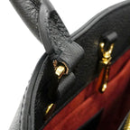 Louis Vuitton Handbag Monogram Empreinte Bicolor Montaigne BB Beige Noir 2-Way — view 7