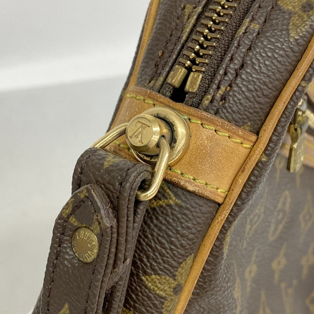 Louis Vuitton Clutch Monogram Marly Dragonne GM Brown — view 8