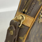Louis Vuitton Clutch Monogram Marly Dragonne GM Brown — view 8