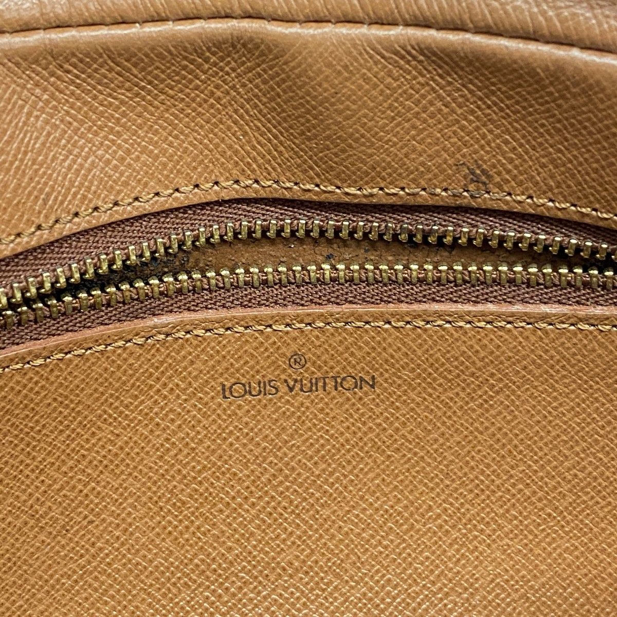 Louis Vuitton Clutch Monogram Marly Dragonne GM Brown — view 5