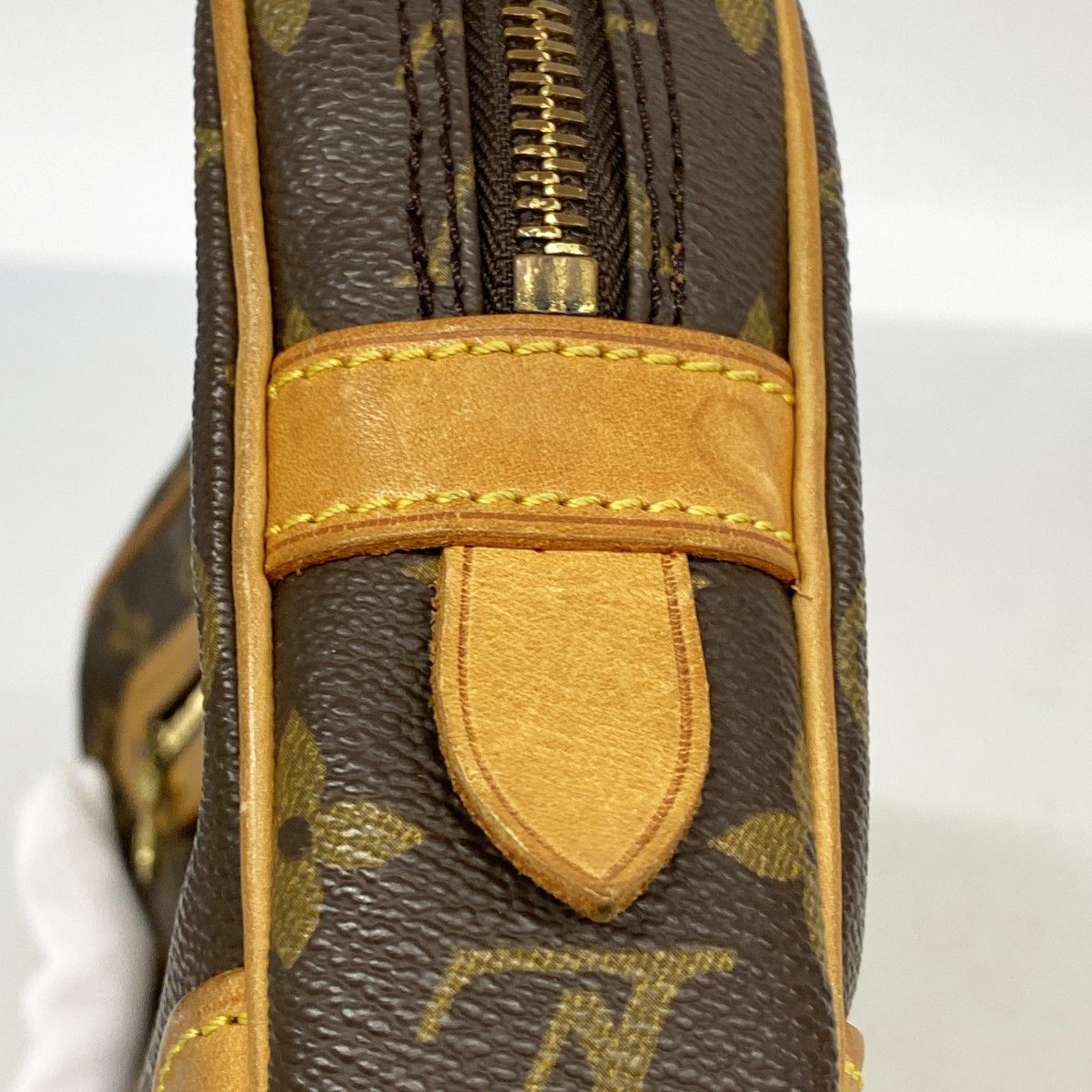 Louis Vuitton Clutch Monogram Marly Dragonne GM Brown — view 7