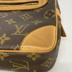 Louis Vuitton Clutch Monogram Marly Dragonne GM Brown — view 6