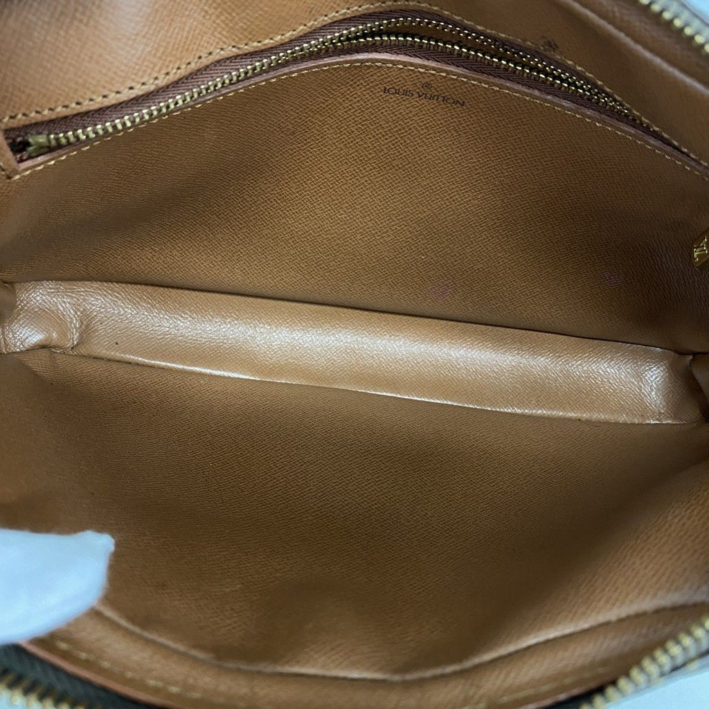 Louis Vuitton Clutch Monogram Marly Dragonne GM Brown — view 4