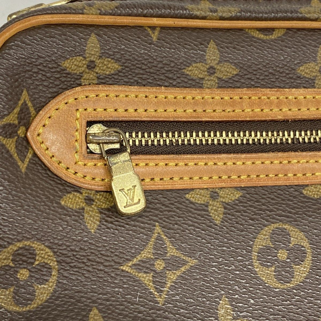 Louis Vuitton Clutch Monogram Marly Dragonne GM Brown — view 9