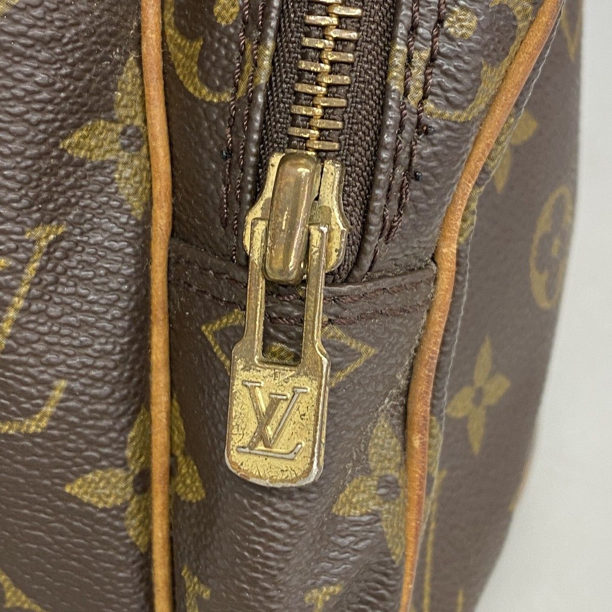 Louis Vuitton Shoulder Bag Monogram Mini Amazon Brown — view 9