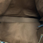 Hermes Tote Fourre Tout MM Canvas Brown Silver — view 4
