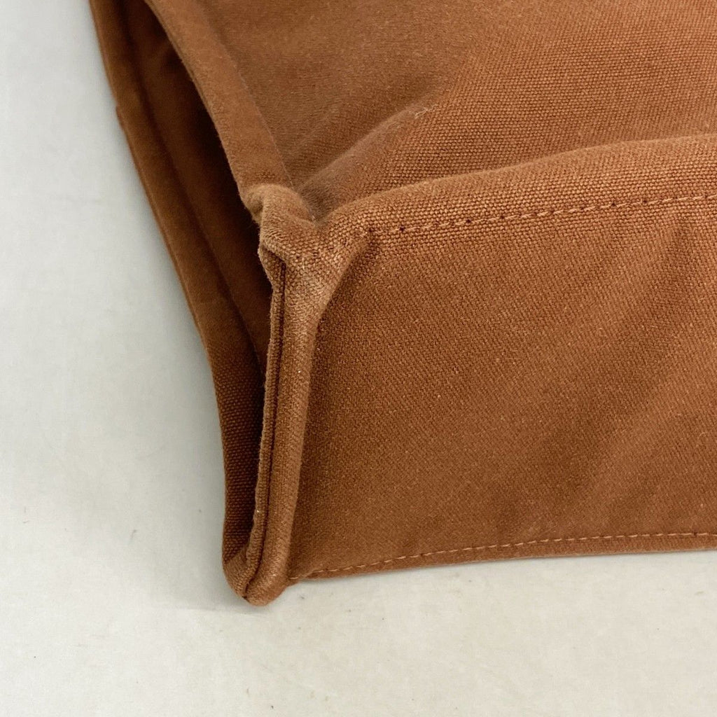 Hermes Tote Fourre Tout MM Canvas Brown Silver — view 6