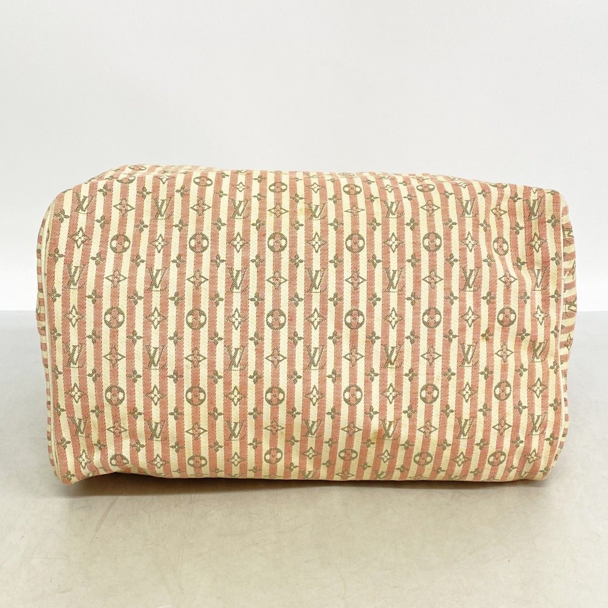 Louis Vuitton Handbag Monogram Mini Lin Croisette Speedy 30 Rouge — view 3