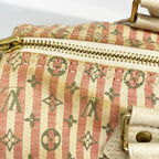 Louis Vuitton Handbag Monogram Mini Lin Croisette Speedy 30 Rouge — view 9