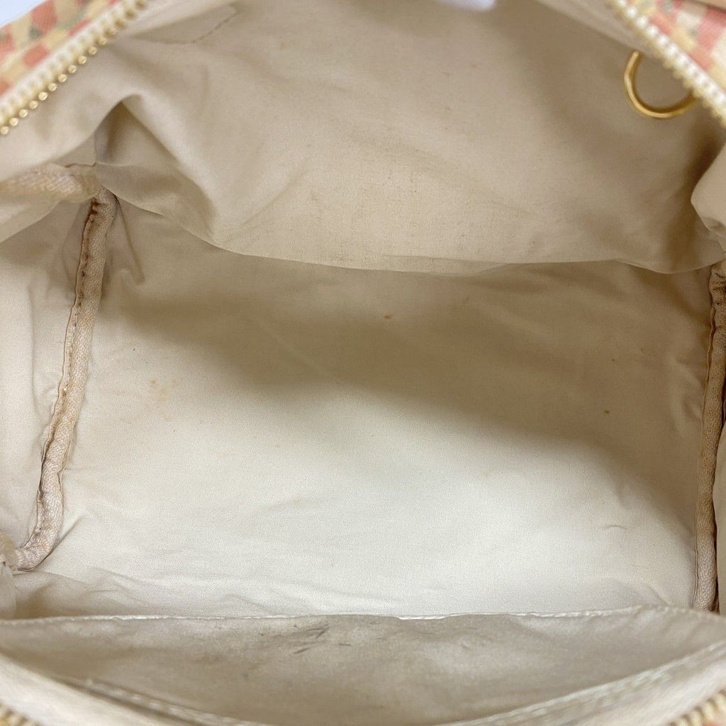 Louis Vuitton Handbag Monogram Mini Lin Croisette Speedy 30 Rouge — view 4