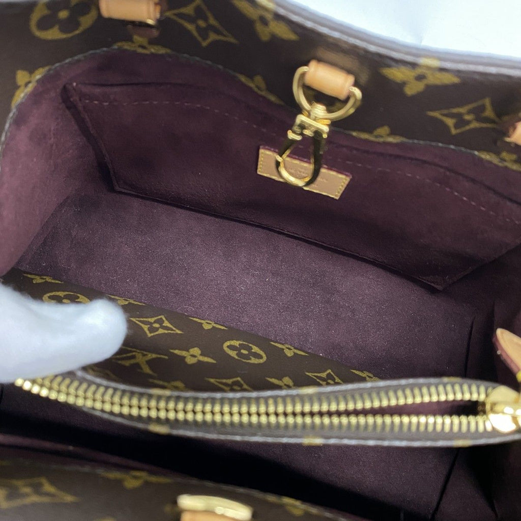 Louis Vuitton Handbag Monogram Montaigne BB Brown 2-Way — view 4