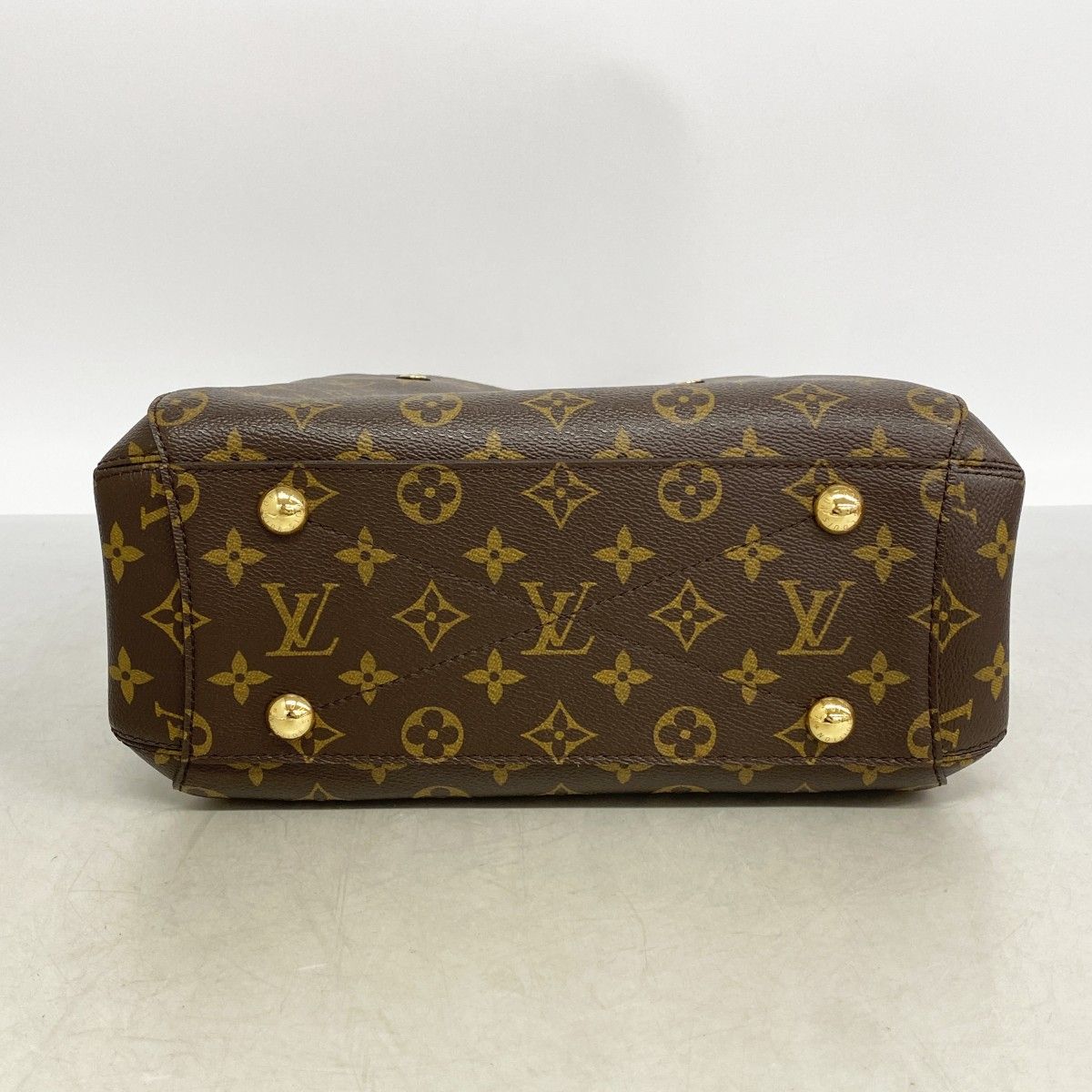 Louis Vuitton Handbag Monogram Montaigne BB Brown 2-Way — view 3