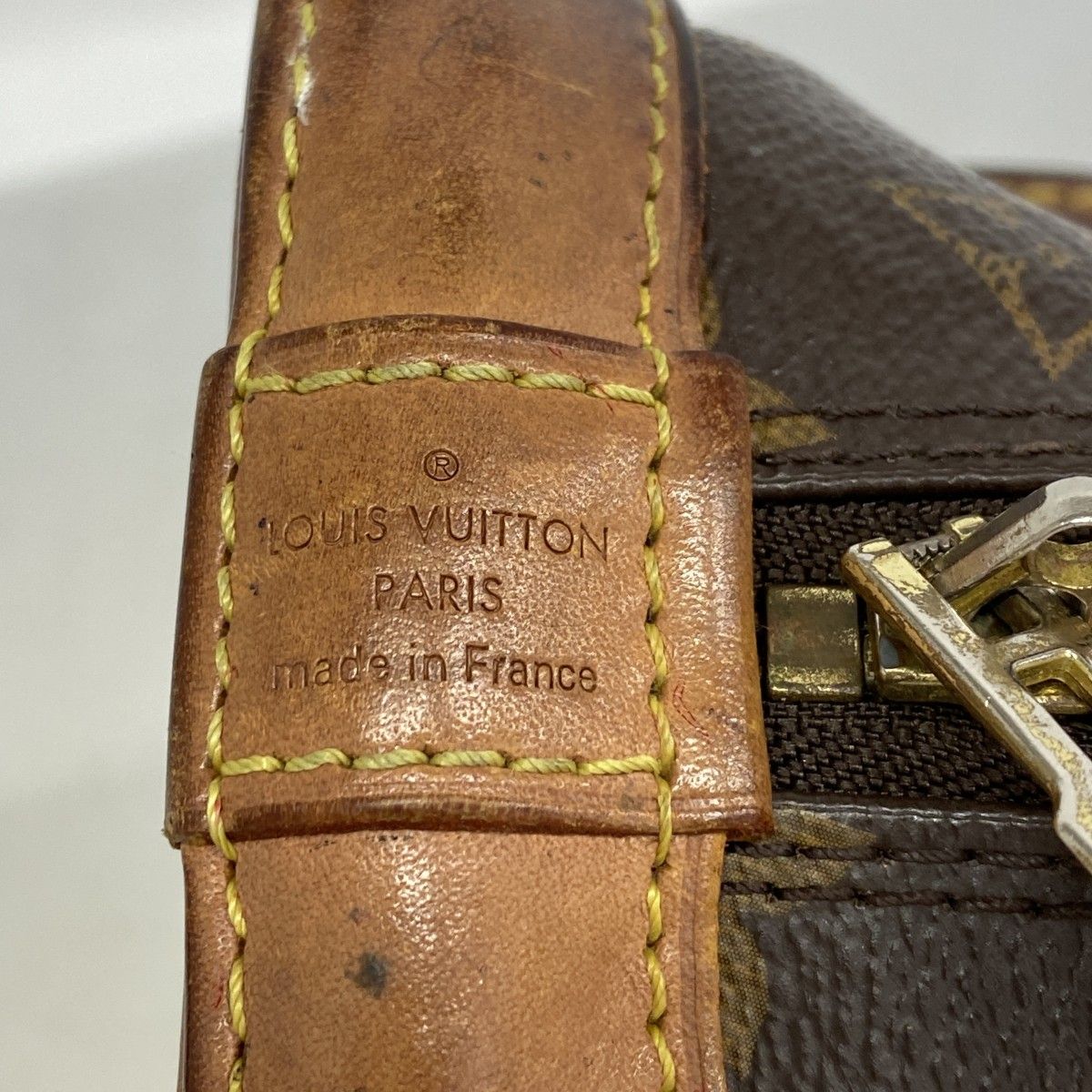 Louis Vuitton Handbag Monogram Alma BB Brown — view 5