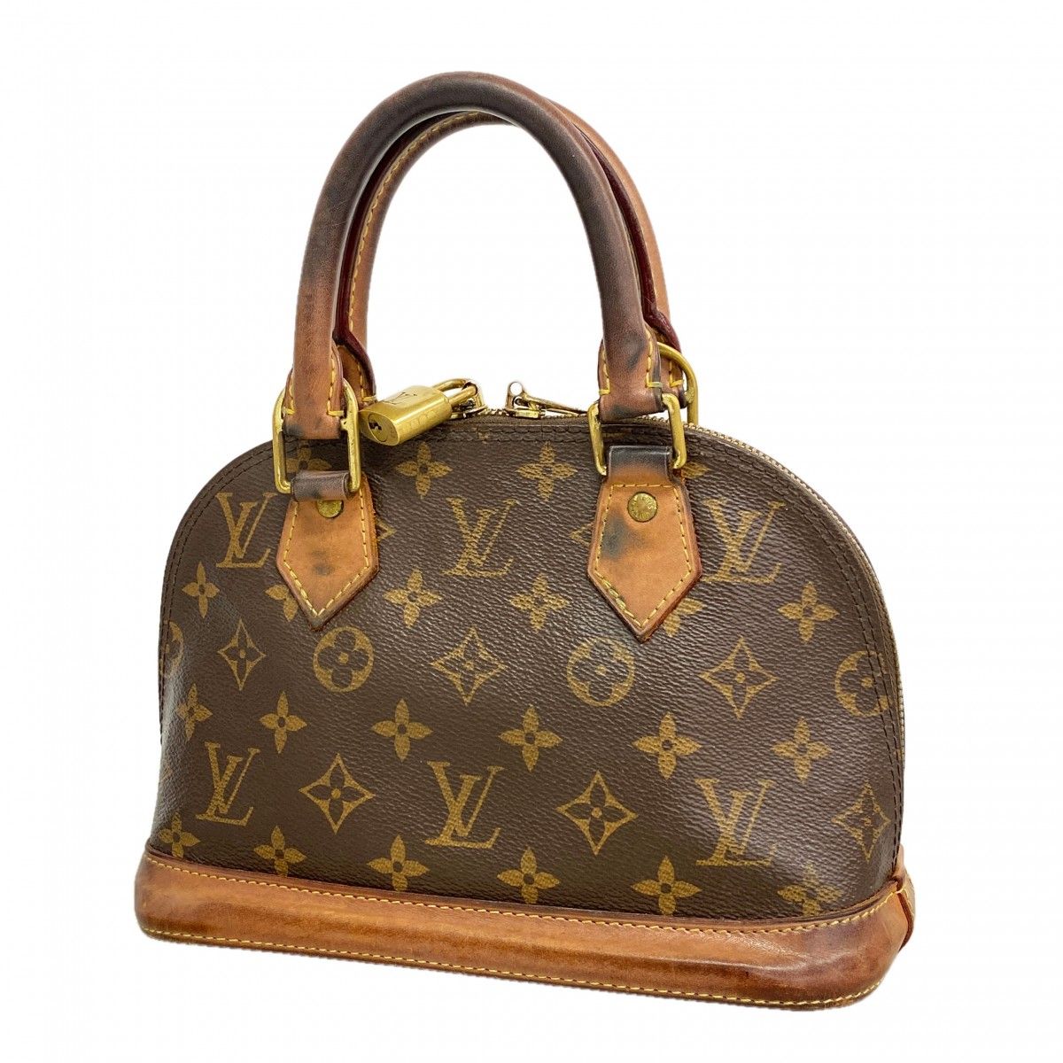 Louis Vuitton Handbag Monogram Alma BB Brown