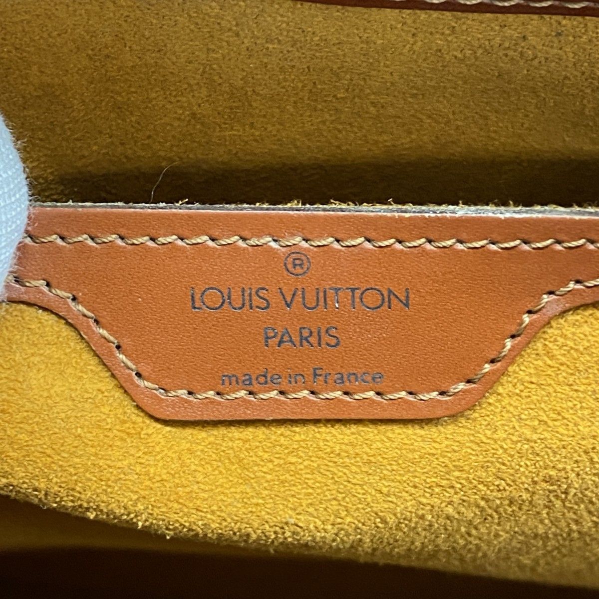 Louis Vuitton Backpack Epi Gobelin Kenya Brown — view 5
