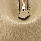 Louis Vuitton Handbag Monogram Empreinte Bicolor Montaigne BB Tourtelle Cream — view 7