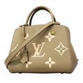 Louis Vuitton Handbag Monogram Empreinte Bicolor Montaigne BB Tourtelle Cream