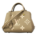 Louis Vuitton Handbag Monogram Empreinte Bicolor Montaigne BB Tourtelle Cream