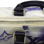 Louis Vuitton Handbag Monogram Water Color Keepall XS Blue 2-Way — view 9