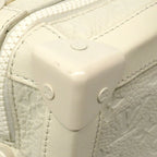 Louis Vuitton Shoulder Bag Monogram Taurillon Soft Trunk Blanc — view 7