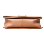 Chanel Shoulder Bag Boy Lambskin Pink Silver — view 3