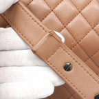 Chanel Shoulder Bag Boy Lambskin Pink Silver — view 8