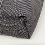 Hermes Tote Her Line Cabas Canvas Gray Silver — view 6