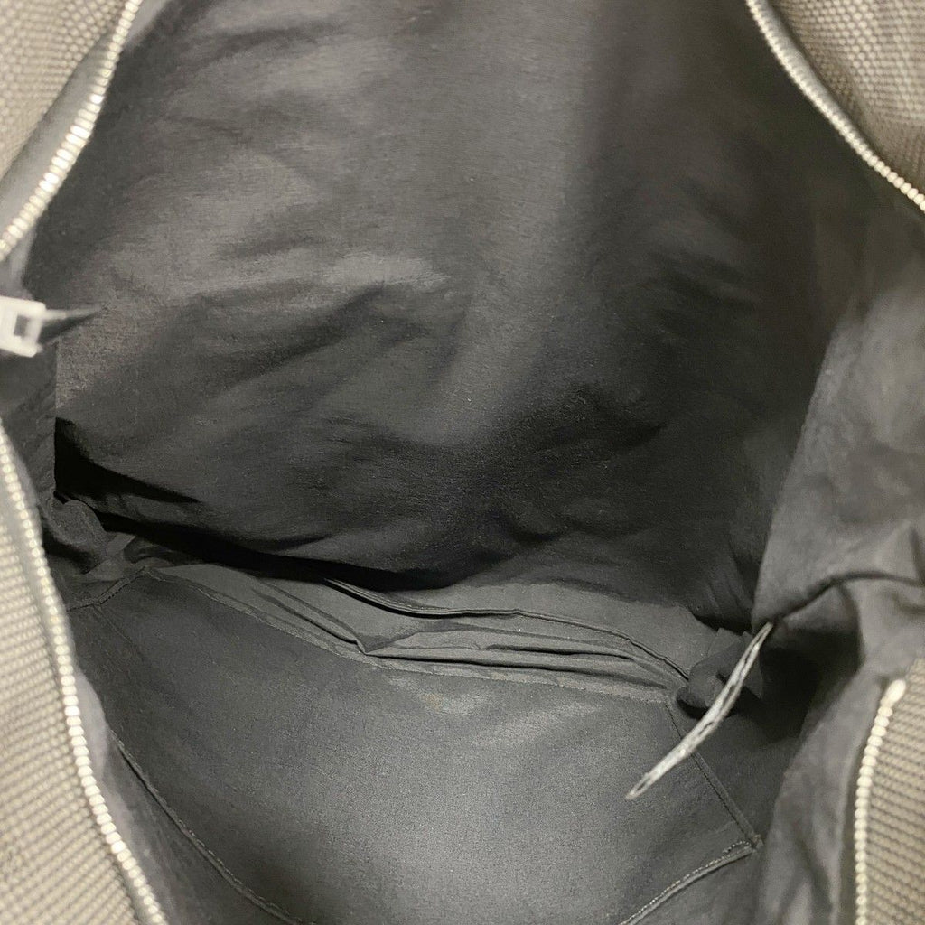 Hermes Tote Her Line Cabas Canvas Gray Silver — view 4