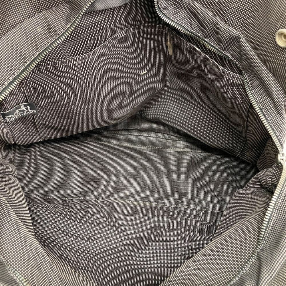 Hermes Tote Her Line MM Canvas Gray Silver — view 4