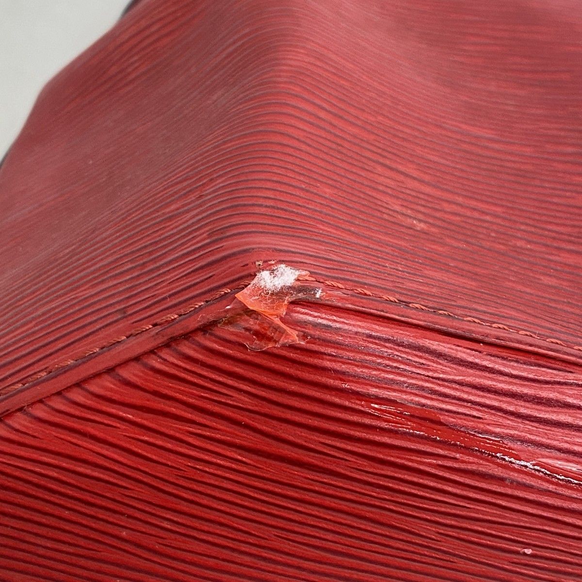 Louis Vuitton Shoulder Bag Epi Sac Depot Castilian — view 6