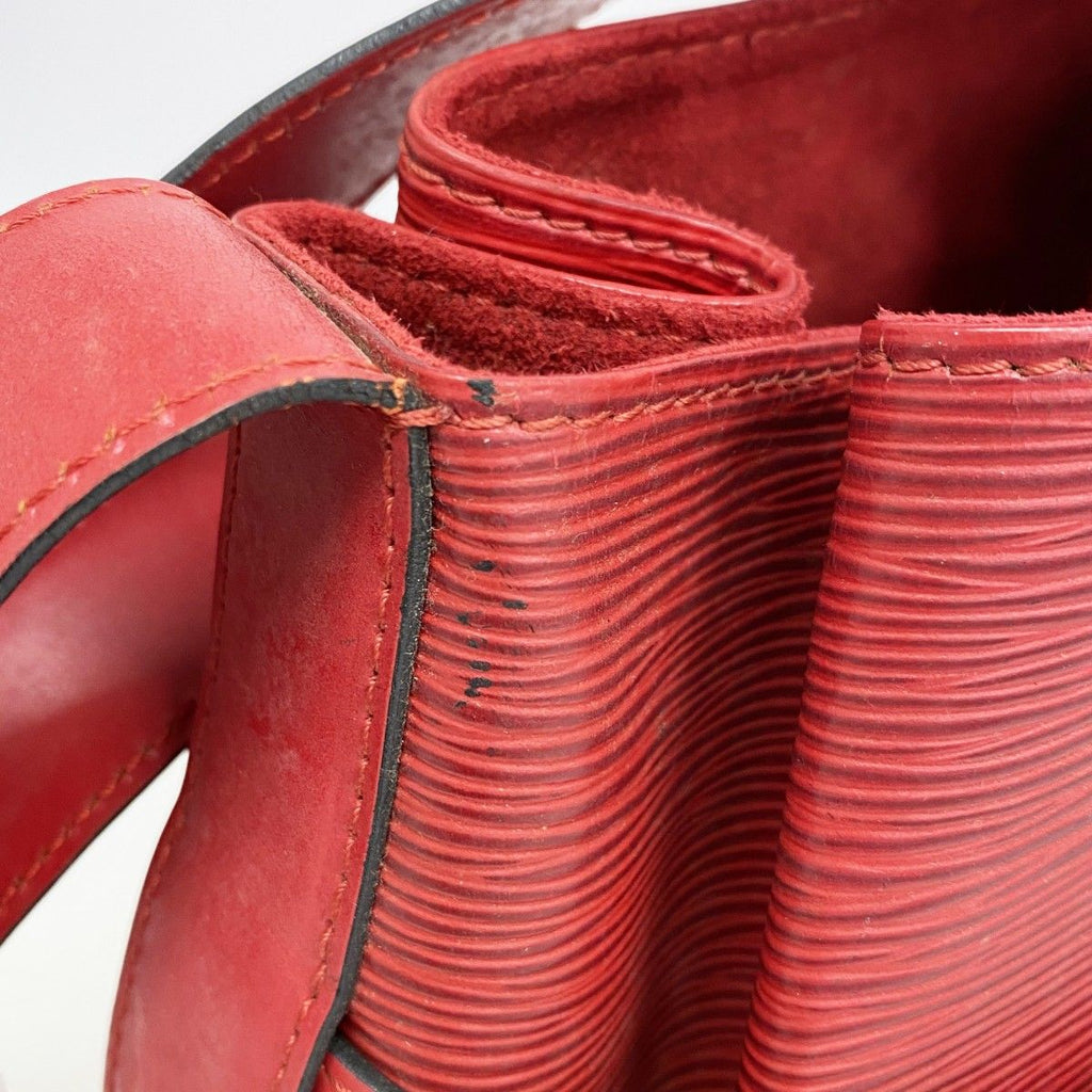Louis Vuitton Shoulder Bag Epi Sac Depot Castilian — view 7