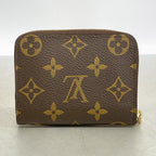 Louis Vuitton Coin Case Monogram Zippy Purse Brown — view 6