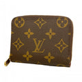 Louis Vuitton Coin Case Monogram Zippy Purse Brown