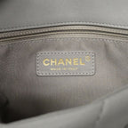 Chanel Shoulder Bag Che Blanc Lambskin Gray Gold — view 5
