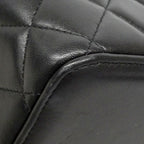 Chanel Vanity Bag Quilted Lambskin Black Gold 2-Way — view 7