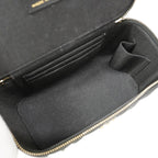 Chanel Vanity Bag Quilted Lambskin Black Gold 2-Way — view 4