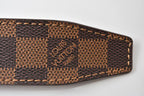 Louis Vuitton Belt Damier Reversible Leather Black Brown 90 — view 7