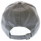 Saint Laurent Paris New Era Logo Baseball Cap Hat Cotton Gray — view 2