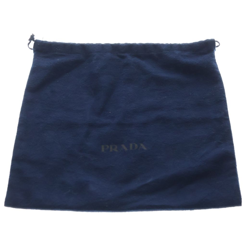 Prada Body Shoulder Bag Light Blue Saffiano 2 Silver — view 8