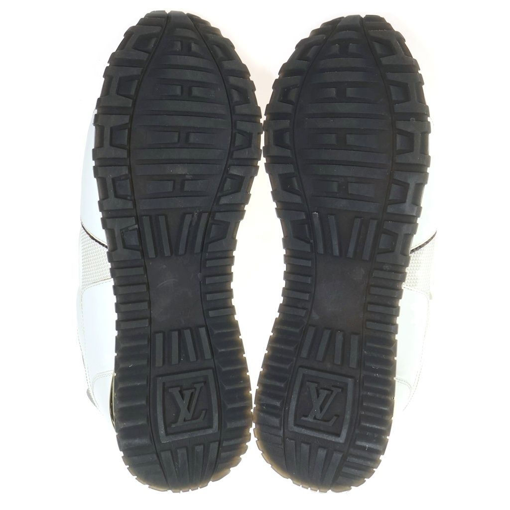 Louis Vuitton Monogram Canvas Run Away Line Low Cut Sneakers White Leather — view 5