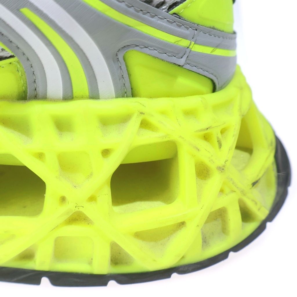 Dior 35 Nxxt Sneakers Technical Fabric Gray Yellow — view 6