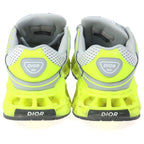 Dior 35 Nxxt Sneakers Technical Fabric Gray Yellow — view 3