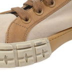 Prada High Cut Sneakers Beige — view 6