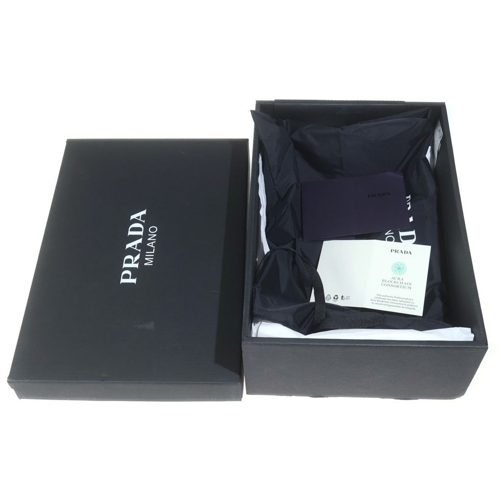 Prada Gabardine Low Cut Sneakers — view 6